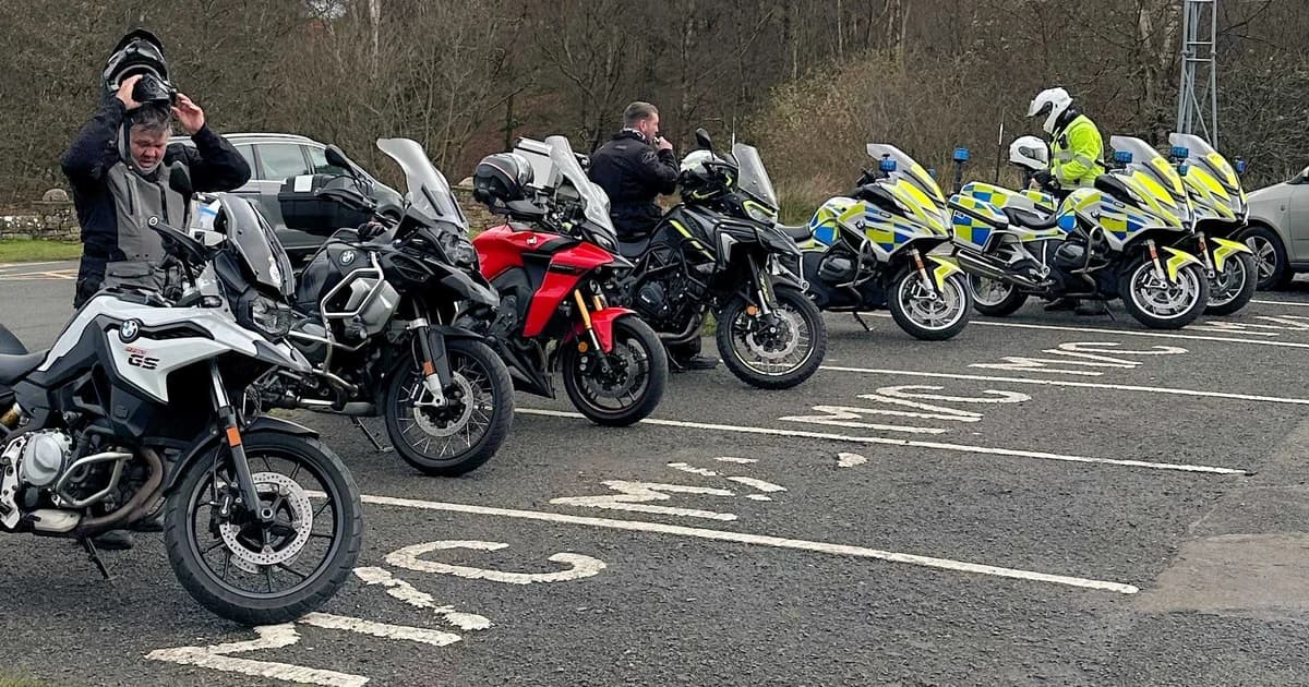 Magpie Shoots New BikeSafe Safety Toolkit for Derbyshire Police