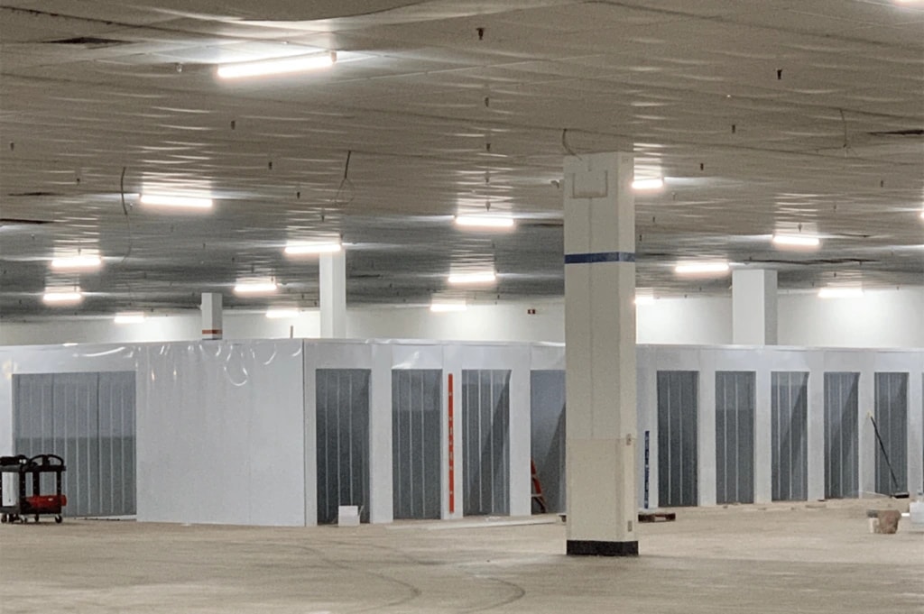 Critical Electric Systems Group Shows Frito-Lay Traffic Center Work in Progress — 2