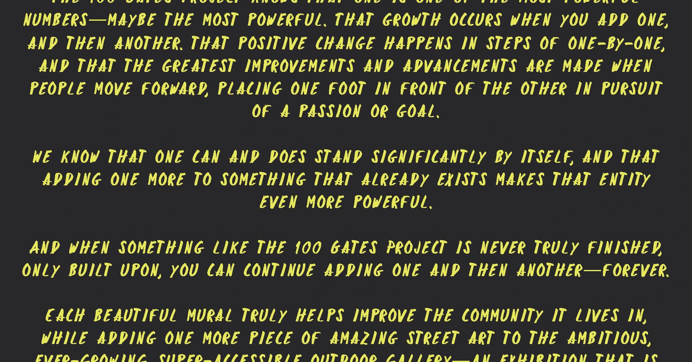 Thought Matter Develops Brand Identity for Lower East Side Partnership's 100 Gates Project
