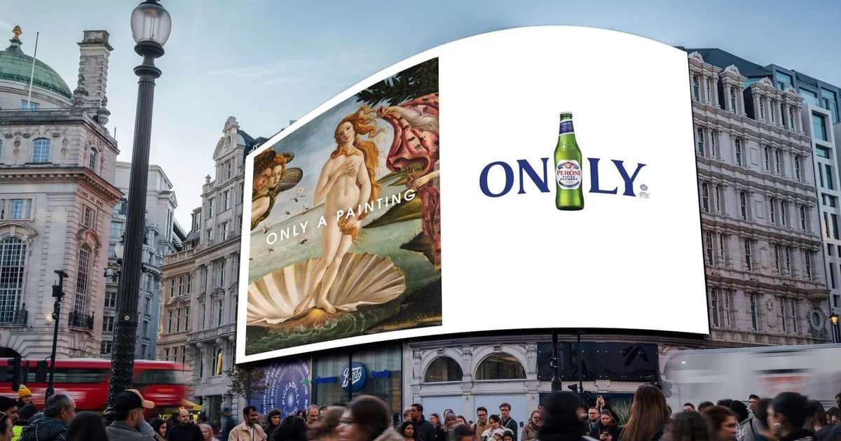 McCann London Launches 'ONLY' Campaign Platform for Peroni as New AOR — 1