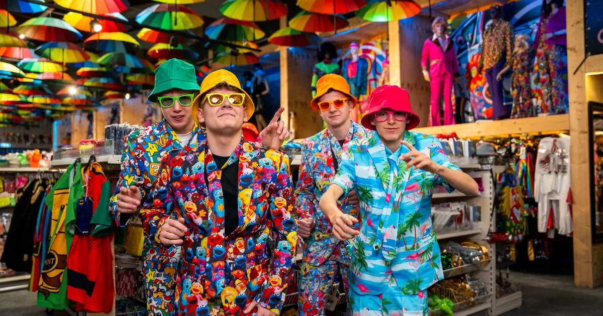 Brand Bazen Creative Agency Rebrands Dutch Party Retailer Robbies Feestkleding