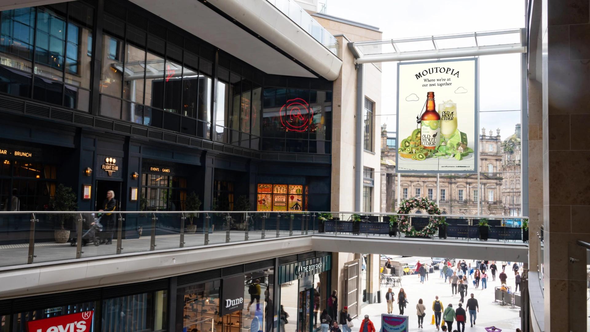StudioLR Commissions Fashion Illustration for St James Quarter OOH Campaign — 4