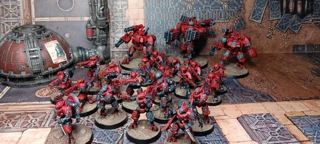 Siege Studios Ships Warhammer 40k Tau Empire Commission — 3