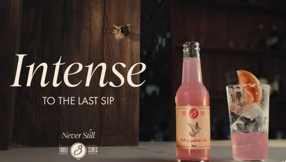 Three Cents Artisanal Beverages Launches 'Never Still' Global Campaign